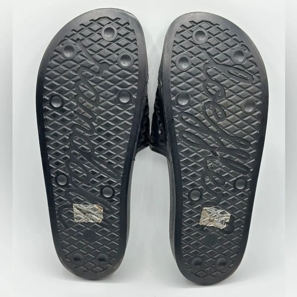 Loeffler Randall Women’s Cat Pool Sandals Black Size 9